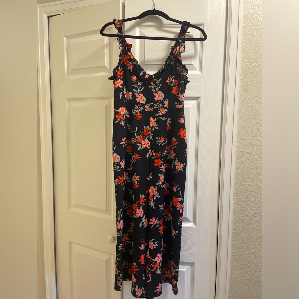 H&M Floral Romper Jumpsuit
